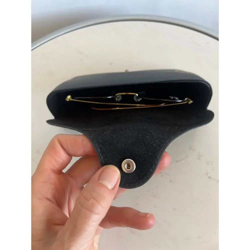 RAY BANS ROUND METAL FULL COLOR LEGEND POLISHED BLACK ON GOLD WITH CASE UNISEX